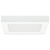 Satco S29361, 13.5 watt; 7" Flush Mount LED Fixture; 5000K; Square Shape; White Finish; 120 volts