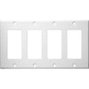 Morris Products 83142 Wh 4 Gang GFCI Metal