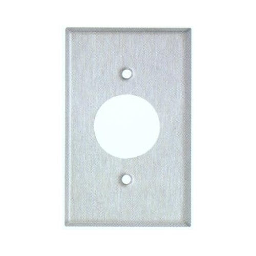 Morris Products 83750 SS 1Gang Single Recep1.406
