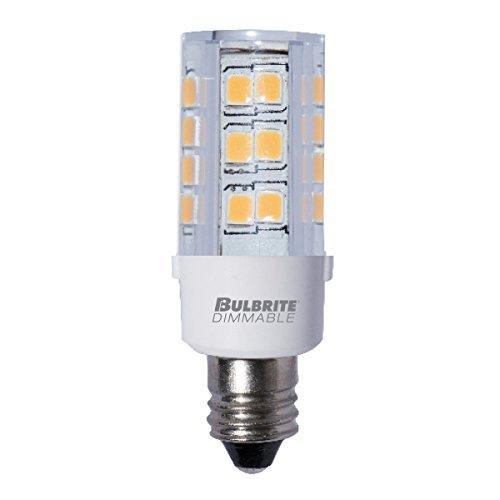 Bulbrite 770584 4.5 Watt T4 LED White Candelabra Base