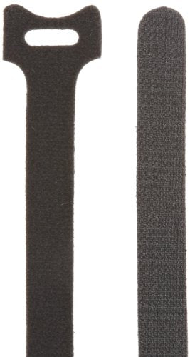 Morris Products 20960 12-1/4 inch Black Self Stick Tie (Pack of 10)