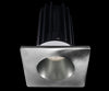 Lotus LED 2 Inch Square Recessed LED 15 Watt High Output Designer Series - 4000 Kelvin - Chrome Reflector - Trim Chrome