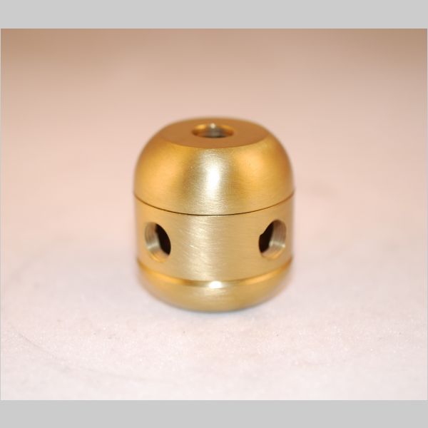 Kirks Lane-77902 - solid br cluster body 4-lite brush br