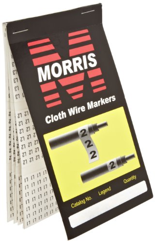 Morris Products 21268 L1 L2 L3 Wire Marker Book