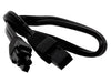 American Lighting ALLVPEX12 12-Inch Linkable Extension for 120 Volt Xenon Puck Light, Black
