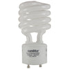 Compact Fluorescent - GU24 Spiral - 23 Watt - 1550 Lumens  - Super White - 5000 Kelvin