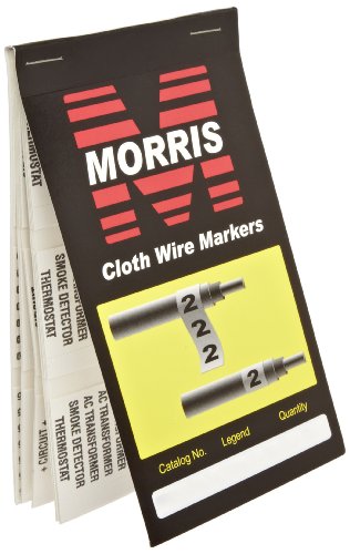 Morris Products 21274 Burgler Alarm Wire Marker Book
