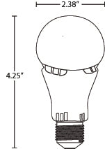Halco A19FR11/827/OMNI/LED