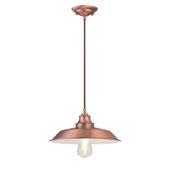 Westinghouse 6370500 One Light Pendant - Washed Copper Finish