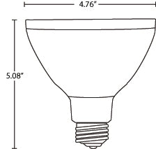 Halco PAR38NFL16/850/W/LED