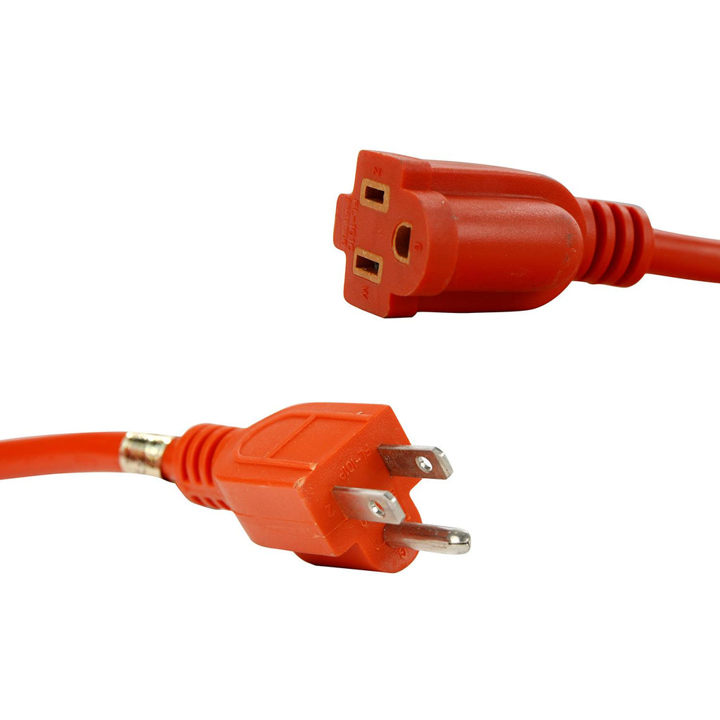 Sunlite  04225-SU - EX100/HD/14/O 100 Feet Heavy Duty Extension Cords, Orange Finish