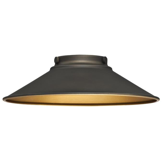 Westinghouse 8506900 Oil Rubbed Bronze and Metallic Bronze Interior Shade - 2.25 Inch Fitter