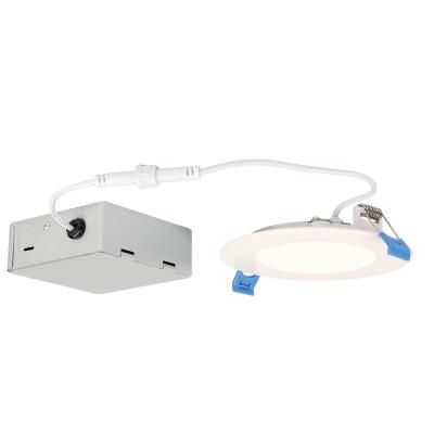 Westinghosue 5097100 - 10 Watt (65 Watt Equivalent) 4-Inch Dimmable Slim Recessed LED Downlight, ENERGY STAR3000K Warm White Light, 120 Volt, Box, White Trim