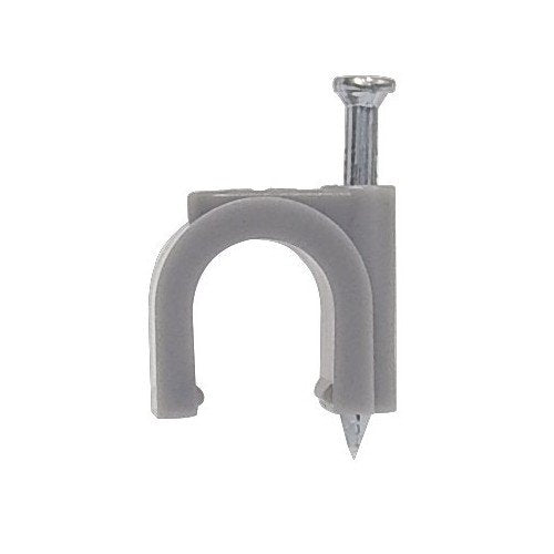 Morris Products 35010 Cable Clip RG6 Coax Gray (Pack of 100)