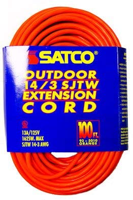 Satco 93/5010 Electrical Power Cords