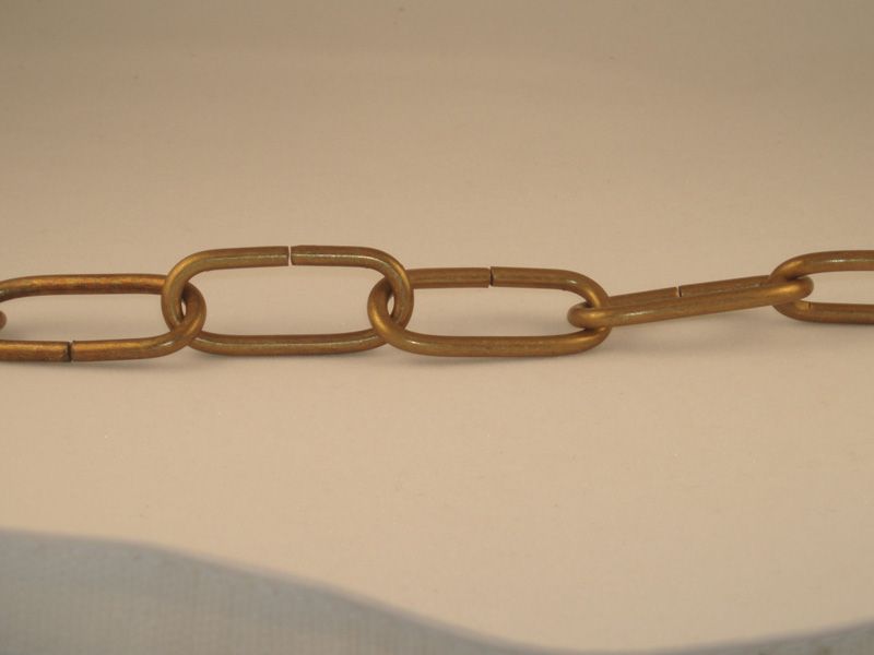 Kirks Lane-50317 - 7ga straight sided hd br plt chain