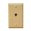 Morris Products 87010 Midsize Flush Phone Jack Iv
