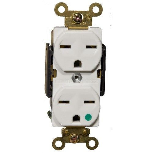 Morris Products 82256 Wh 15A-250V Hosptial Rec