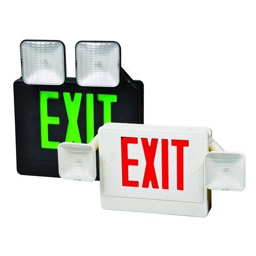 Morris Products 73030 Red LED Wh Combo Exit/Em Lt