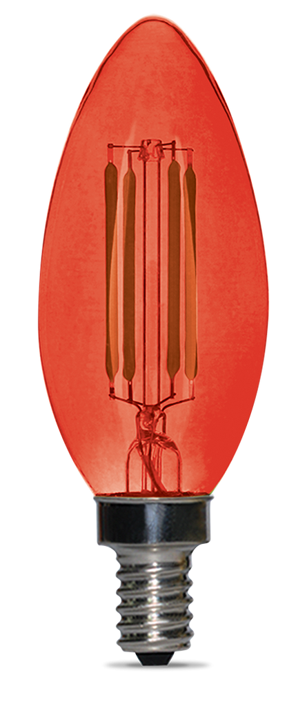 LED Filament Lamp - 4 Watt - Lumens - RED Kelvin - 82 CRI - 15000 - Dimmable - LR21226