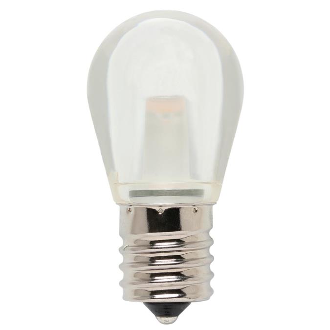 Westinghouse 4511400 S11 LED Specialty Non-Dimmable Light Bulb - 1.5 Watt - Clear - 2700 Kelvin - E17 Base