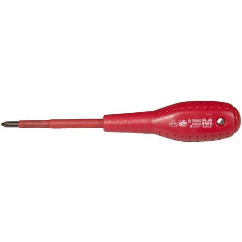 Morris Products 52026 #2 X 4 inch 1000V Screwdriver