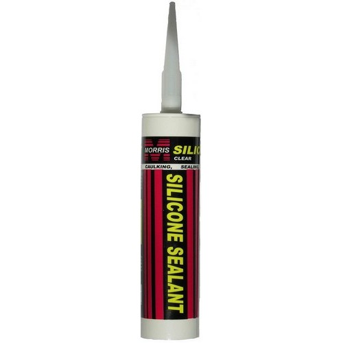 Morris Products 99912 Silicone Sealant Clear - Our Weather-Tight Silicone Sealant keeps moisture out.
