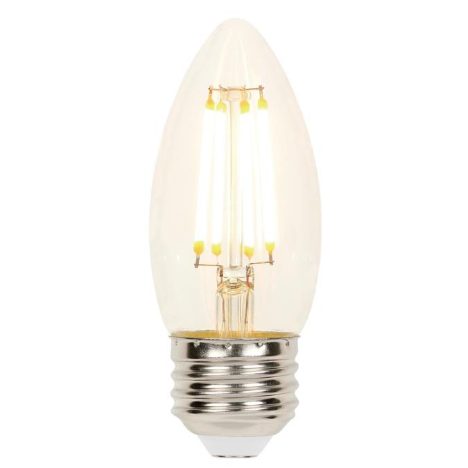 Westinghouse 5115000 Filament LED B11 Decorative Dimmable Light Bulb - 4 Watt - Clear - 2700 Kelvin - E26 Base