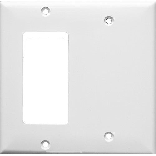 Morris Products 81221 Wh 2 Gang 1GFCI 1Blank