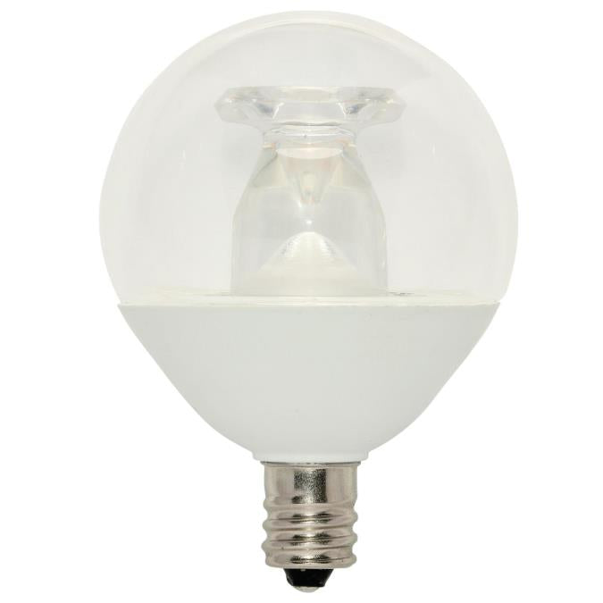 Westinghouse 5312800 G16.5 LED Globe Dimmable Light Bulb - 7 Watt - 2700 Kelvin - E12 Base
