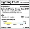 Luxrite LR23592 7 inch Slim LED Surface Mount 3CCT Round
