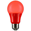 Sunlite 80148-SU - A19/3W/R/LED Colored A19 lamps