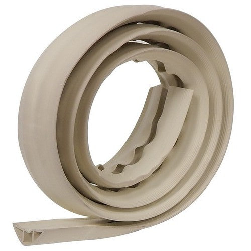 Morris Products 22622 4 inch Off White Soft Wiring Duct