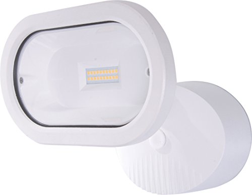 NUVO Lighting 65/105 LED Fixture Security Light Single Head, 14 Watt, 4000 Kelvin, Cool White, 1200 Lumens, Direct Wired Base, 120-277 Volt, 50000 Average Rated Hours