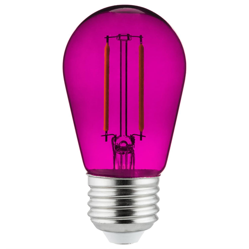 LED - Filament Series - 2 Watt -  Lumens  - Purple - Purple