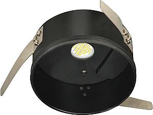 Satco S9525 - Fixtures LED Downlight Retrofit - 5-6 Inch Base Unit - 13.5 Watt - 2700-2200 Kelvin - Black Finish