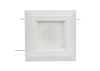 5-6 Inch LED Retrofit - Square - Baffled Trim - 015 Watt - 700 Lumens - 3000K Kelvin - 90 CRI - 50000 - Dimmable - LR23037