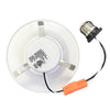 4 Inch LED Retrofit - Round - Smooth Trim - 60 Watt - 750 Lumens - 2700K Kelvin - 80 CRI - 50000 - Dimmable - LR24870