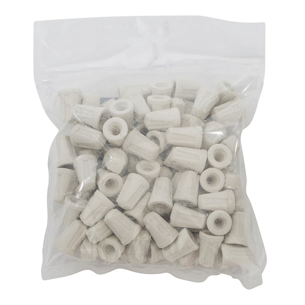NSI TOP-L-CD - LARGE PORCELAIN WIRE CONNECTOR 100 PC BAG - 18-8 AWG