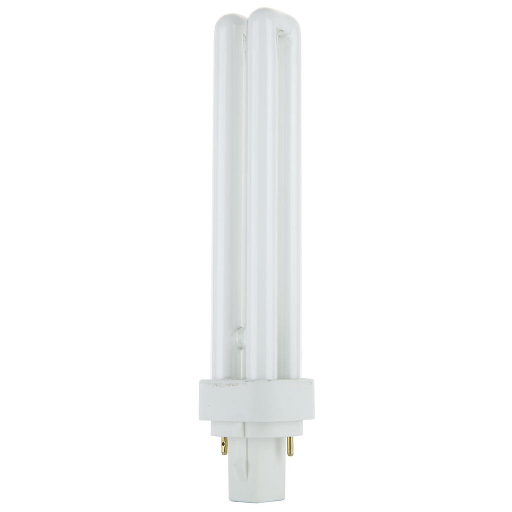 Plug-In - PLD 2-Pin Double U-Shaped Twin Tube - 26 Watt - 1560 Lumens  - Warm White - 2700 Kelvin