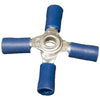 Morris Products 12180 16-14 4 Way Vinyl Connector (Pack of 100)