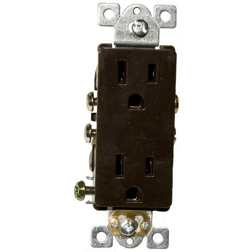 Morris Products 82017 Br 15A-125V Decor Rec