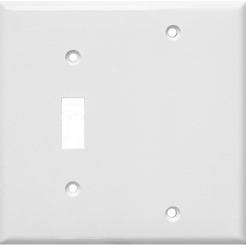 Morris Products 81211 Wh 2 Gang 1Toggle 1Blank