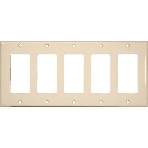 Morris Products 81153 Alm 5 Gang Decor/GFCI