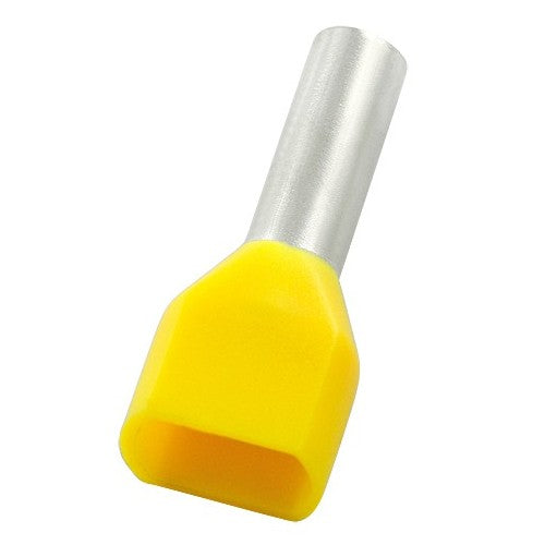 Morris Products 12790 2-#10 Yell Twin Nylon Ferrule (Pack of 100)