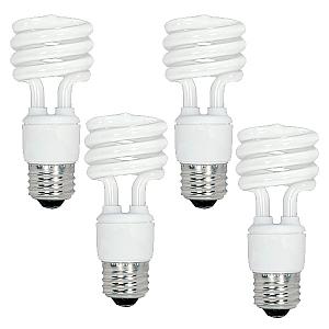 Satco S5547 Compact Fluorescent Spirals T2