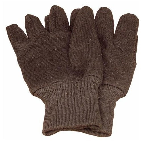 Morris Products 53110 Brown Jersey Glove