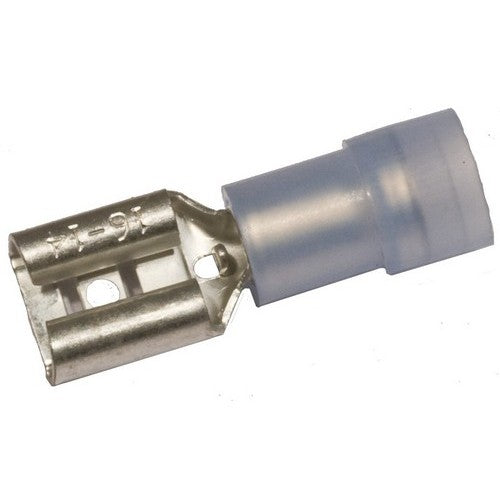 Morris Products 11924 16-14 .032x.250 Nylon Insulated Double Crimp Female Disconnects (Pack of 100)