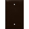 Morris Products 81742 Br Mid-Size 1 Gang Blank