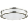 Sunlite 87759-SU - 14 inch 20 Watt LED Surface Mount Decorative Fixture - 5CCT Selectable - Brushed Nickel Finish